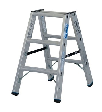 Професионална алуминиева двустранна стълба Krause Stabilo 07