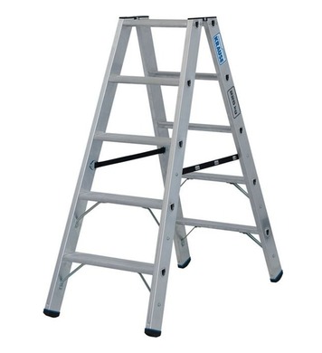 Професионална алуминиева двустранна стълба Krause Stabilo 07