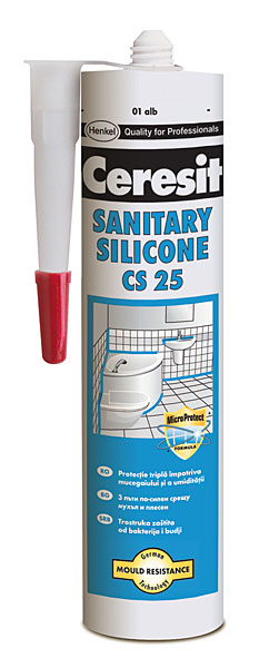 Ceresit CS 25 Sanitary 280��.- ������ ��������� ������� DE12407