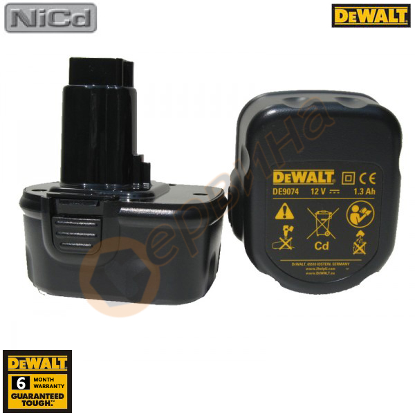 Аккумулятор dewalt de9074