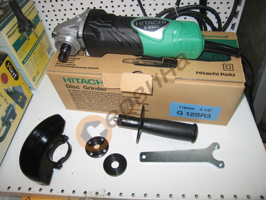 Ъглошлайф Hitachi G12SR3 650W/115мм HitachiHiKoki Ръчни машини