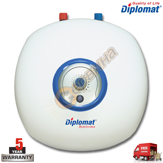 Вертикален бойлер за монтаж под мивка Diplomat Bravissimo SN 15 UN ...