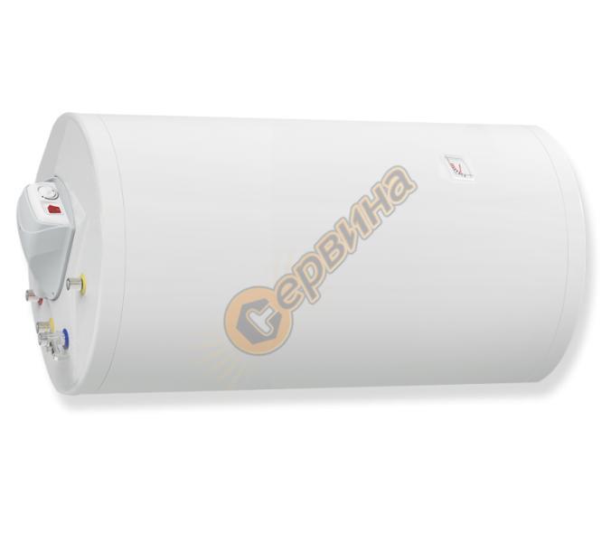 Комбиниран неръждаем, хоризонтален бойлер със серпентина Елдоминвест ...