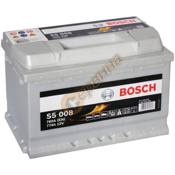 ��������� ���������� Bosch S5 008 0092S50080 - 12V/77Ah