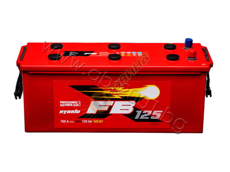 Стартерен акумулатор Westa FB 125 6СТ-125АЗ(3) - 12V/125Ah ...