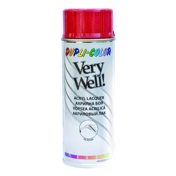Акрилна боя спрей - сигнално бяло Dupli Color Very Well RAL9003 DE30289 ...