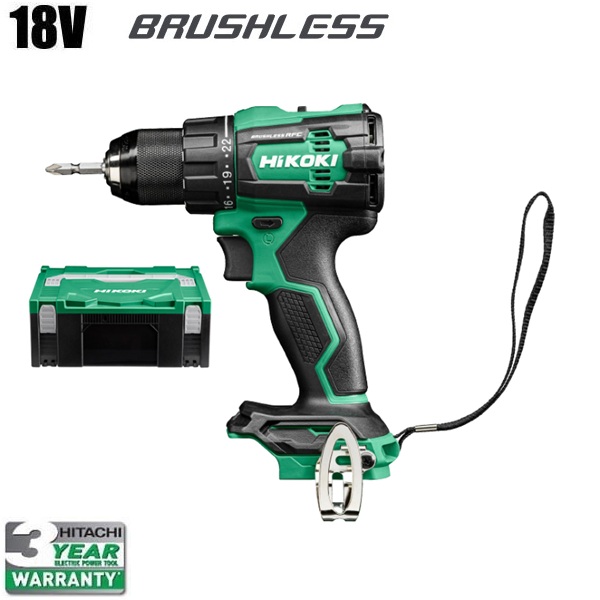   HiKoki-Hitachi DS18DE-W2Z - 18V Li-Ion, 70Nm,    