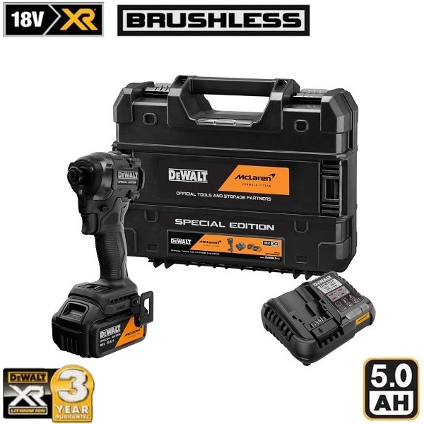 ������������ ������ ��������� DeWalt DCF86MP1T-QW McLaren F1 XR - 18V/5Ah Li-Ion,205Nm