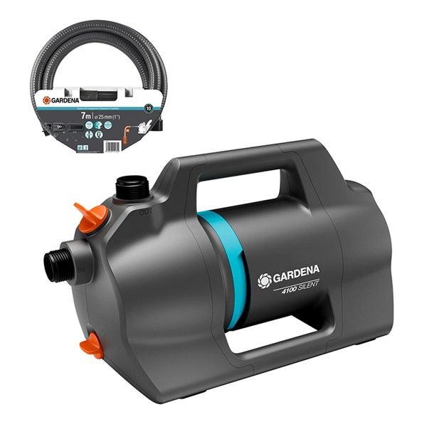 ����������� �������������� ����� Gardena 4100 Silent 09052-20 - 550W, 40�, 4bar, 3.1 �3/�, ������
